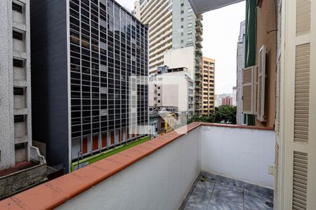 Sacada do Quarto 1 de apartamento para alugar com 2 quartos, 91m² em Bela Vista, São Paulo