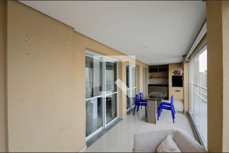 Varanda da Sala de apartamento para alugar com 3 quartos, 134m² em Vila Augusta, Guarulhos