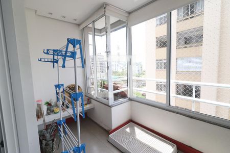 sala sacada de apartamento à venda com 2 quartos, 97m² em Pátria Nova, Novo Hamburgo