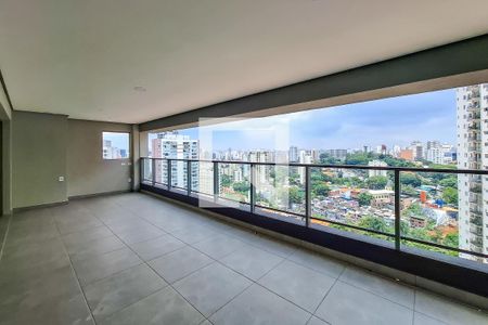 Varanda da Sala de apartamento à venda com 4 quartos, 155m² em Vila Mariana, São Paulo