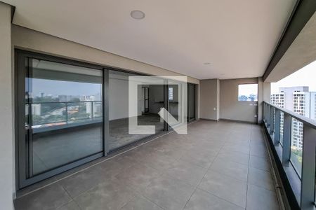 Varanda da Sala de apartamento à venda com 4 quartos, 155m² em Vila Mariana, São Paulo