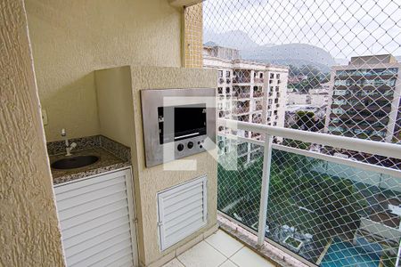 sala - varanda de apartamento para alugar com 2 quartos, 88m² em Freguesia (jacarepaguá), Rio de Janeiro