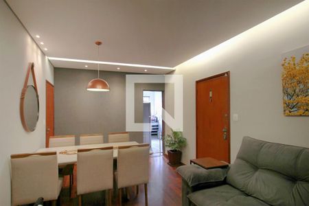 Sala de apartamento à venda com 3 quartos, 94m² em Havaí, Belo Horizonte