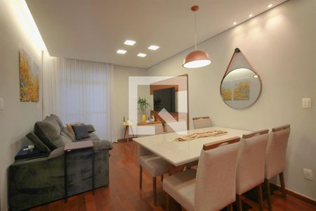 Sala de apartamento à venda com 3 quartos, 94m² em Havaí, Belo Horizonte