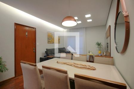 Sala de apartamento à venda com 3 quartos, 94m² em Havaí, Belo Horizonte