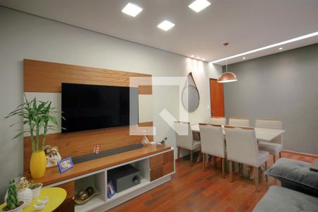 Sala de apartamento à venda com 3 quartos, 94m² em Havaí, Belo Horizonte