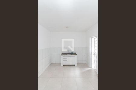 Sala e Cozinha   de apartamento para alugar com 1 quarto, 35m² em Vila Nova Galvão, São Paulo