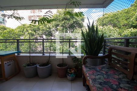 Varanda da Sala de apartamento à venda com 3 quartos, 107m² em Botafogo, Rio de Janeiro