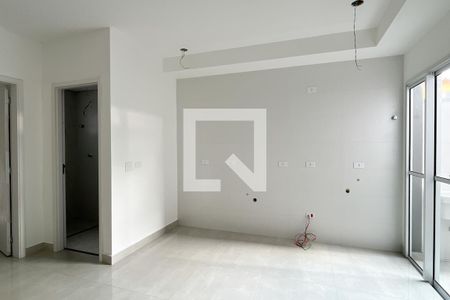 Sala/Cozinha de apartamento à venda com 1 quarto, 45m² em Vila Mangalot, São Paulo