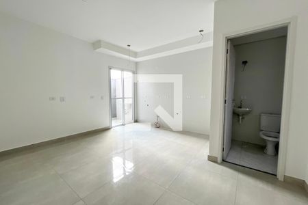 Sala/Cozinha de apartamento para alugar com 1 quarto, 38m² em Vila Mangalot, São Paulo