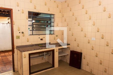 Cozinha de casa para alugar com 1 quarto, 35m² em Vila Santana, São Paulo