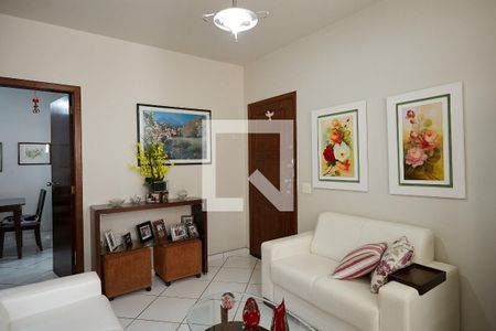 Sala de apartamento à venda com 3 quartos, 95m² em Anchieta, Belo Horizonte