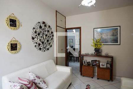 Sala de apartamento à venda com 3 quartos, 95m² em Anchieta, Belo Horizonte