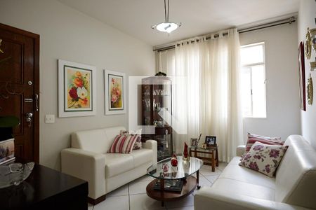 Sala de apartamento à venda com 3 quartos, 95m² em Anchieta, Belo Horizonte