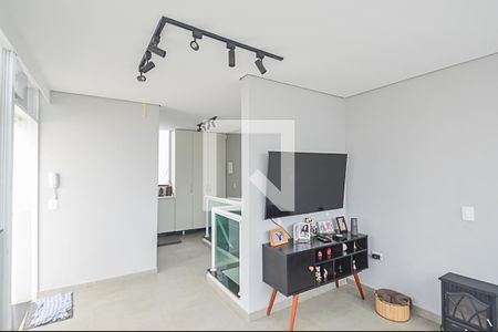 Sala 2 de apartamento à venda com 2 quartos, 84m² em Nova Petrópolis, São Bernardo do Campo