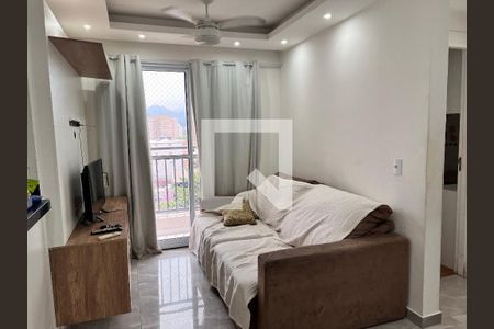 Sala de apartamento para alugar com 2 quartos, 48m² em Anil, Rio de Janeiro