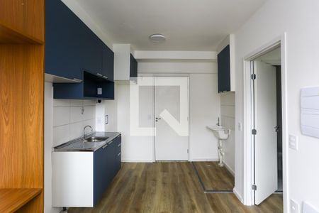 cozinha / serviço de kitnet/studio para alugar com 1 quarto, 25m² em Vila Andrade, São Paulo