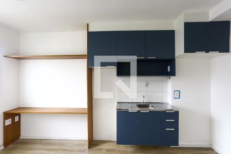 cozinha / serviço de kitnet/studio para alugar com 1 quarto, 25m² em Vila Andrade, São Paulo