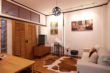 Sala de apartamento à venda com 2 quartos, 58m² em Centro, Belo Horizonte