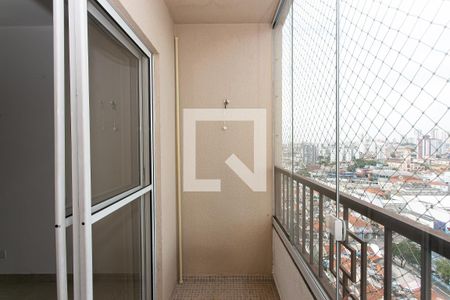 Varanda da Sala de apartamento para alugar com 1 quarto, 52m² em Chácara Califórnia, São Paulo