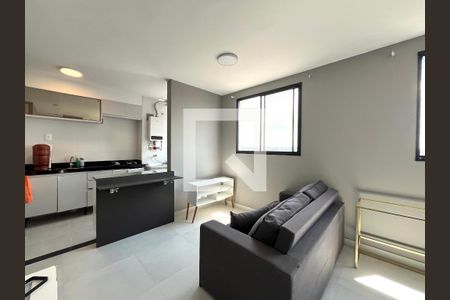 Sala de apartamento para alugar com 1 quarto, 36m² em Vila Mira, São Paulo