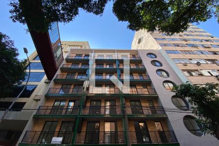 Studio à venda com 38m², 1 quarto e sem vaga Studio à venda com 38m², 1 quarto e sem vagaFachada