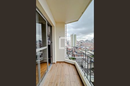 Varanda da Sala de apartamento para alugar com 2 quartos, 80m² em Alto da Mooca, São Paulo