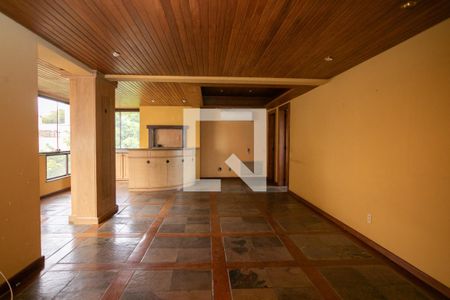 Sala - Churrasqueira de apartamento para alugar com 3 quartos, 60m² em Rio Branco, Porto Alegre