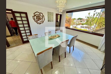 Sala de Jantar de casa de condomínio à venda com 4 quartos, 398m² em Planalto, Belo Horizonte