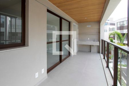 Varanda de apartamento para alugar com 3 quartos, 92m² em Barra da Tijuca, Rio de Janeiro