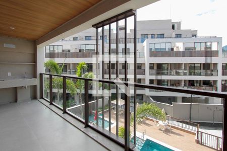 Varanda de apartamento para alugar com 3 quartos, 92m² em Barra da Tijuca, Rio de Janeiro