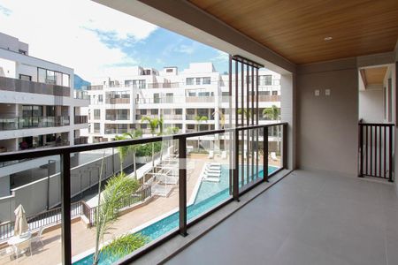 Varanda de apartamento para alugar com 3 quartos, 92m² em Barra da Tijuca, Rio de Janeiro