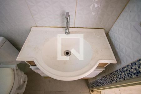 Banheiro de apartamento para alugar com 1 quarto, 50m² em Vila Linda, Santo André