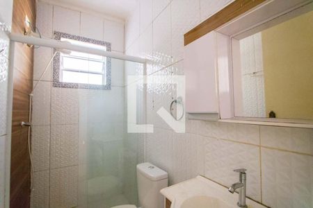 Banheiro de apartamento para alugar com 1 quarto, 50m² em Vila Linda, Santo André