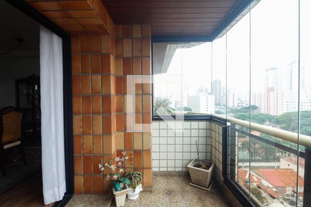 Varanda  de apartamento à venda com 3 quartos, 308m² em Parque São Jorge, São Paulo