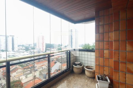 Varanda  de apartamento à venda com 3 quartos, 308m² em Parque São Jorge, São Paulo