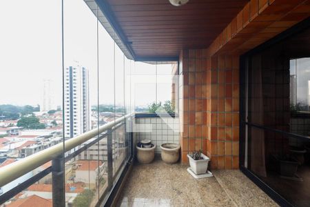 Varanda  de apartamento à venda com 3 quartos, 308m² em Parque São Jorge, São Paulo