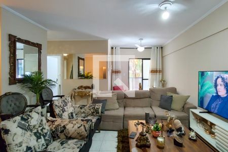 Sala de apartamento para alugar com 2 quartos, 97m² em Canto do Forte, Praia Grande