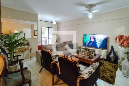 Sala de apartamento para alugar com 2 quartos, 97m² em Canto do Forte, Praia Grande