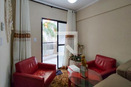 Sala de apartamento para alugar com 2 quartos, 97m² em Canto do Forte, Praia Grande