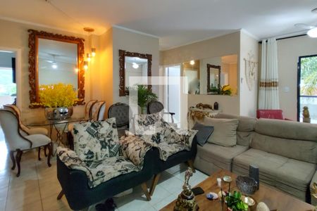 Sala de apartamento para alugar com 2 quartos, 97m² em Canto do Forte, Praia Grande