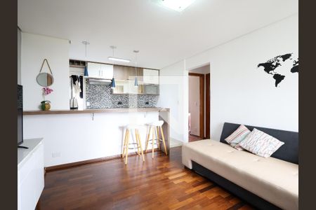 Sala de apartamento à venda com 2 quartos, 50m² em Real Parque, São Paulo