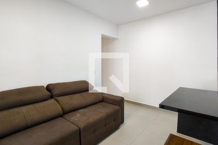 Sala de apartamento para alugar com 1 quarto, 45m² em Vilamar, Praia Grande