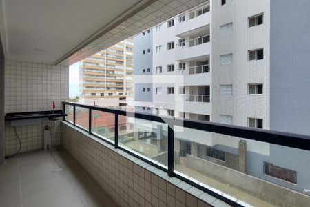 Sacada de apartamento para alugar com 1 quarto, 45m² em Vilamar, Praia Grande