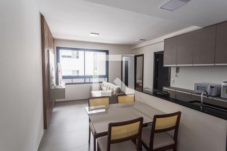 Sala de apartamento para alugar com 2 quartos, 54m² em Santo Agostinho, Belo Horizonte