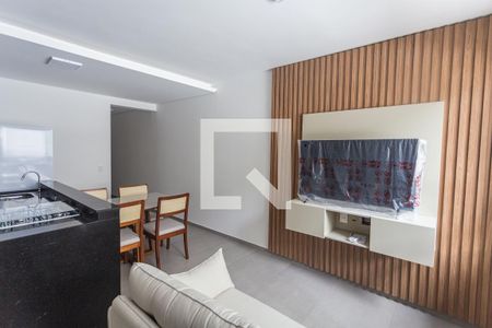 Sala de apartamento para alugar com 2 quartos, 54m² em Santo Agostinho, Belo Horizonte