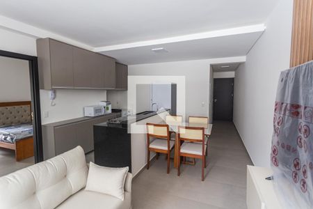 Sala de apartamento para alugar com 2 quartos, 54m² em Santo Agostinho, Belo Horizonte