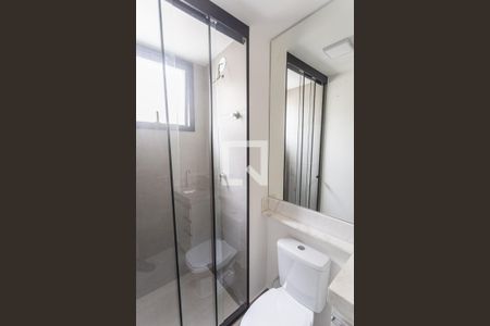 Banheiro da Suíte de apartamento para alugar com 2 quartos, 54m² em Santo Agostinho, Belo Horizonte