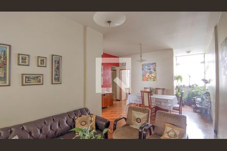 Sala de apartamento para alugar com 3 quartos, 126m² em Centro, Belo Horizonte