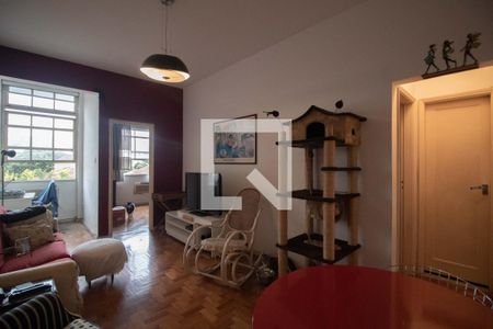 Sala de apartamento para alugar com 2 quartos, 68m² em Botafogo, Rio de Janeiro